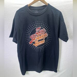 Zac Brown Band 2012 Tour Shirt Mens L Music Country T-shirt Black Event 1874